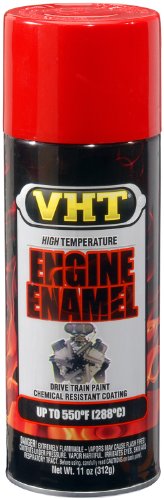 VHT SP121 Engine Enamel Universal Bright Red Can - 11 oz. by VHT