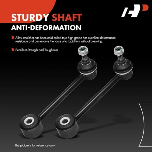 A-Premium Rear Sway Bar Link Stabilizer Bar Link, Compatible with Chevrolet