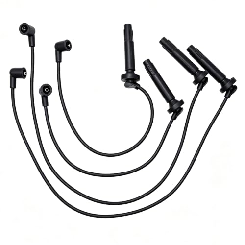 SOA430Q124 Ignition Spark Plug Wires Set of 4 Compatible with Subaru - style: SOA430Q124