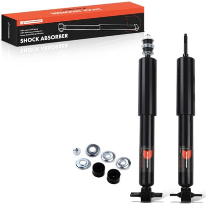A-Premium Front Shock Absorbers, Set of 2 - Compatible with Toyota - style: RWD; Front