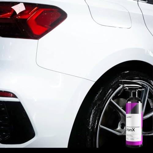 CARPRO IronX Iron Remover: Stops Rust Spots and Pre-Mature Failure of the Clear Coat, Iron Contaminant Removal - 500mL with Sprayer (17oz) - style: 500mL (17oz)