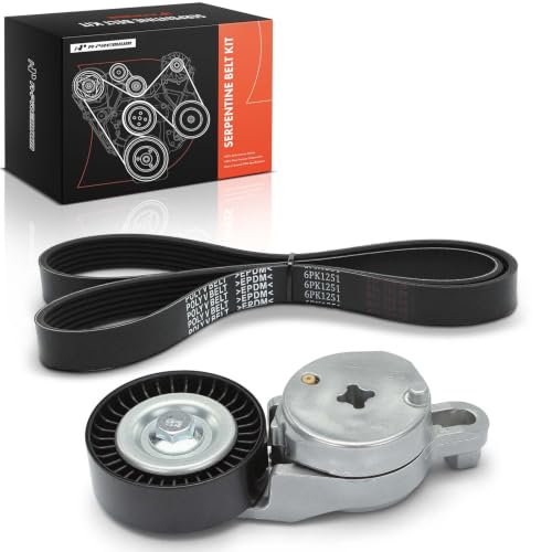 A-Premium Engine Serpentine Belt Drive Kit with Tensioner