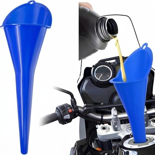 Long Neck Oil Funnel for Automotive Use, Universal Car Funnel Kit for Oil, Coolant, Fuel & Lubricants, Extended Flexible Funnel for Transmission Fluid, Engine Maintenance Accessories - color: 1 Pcs