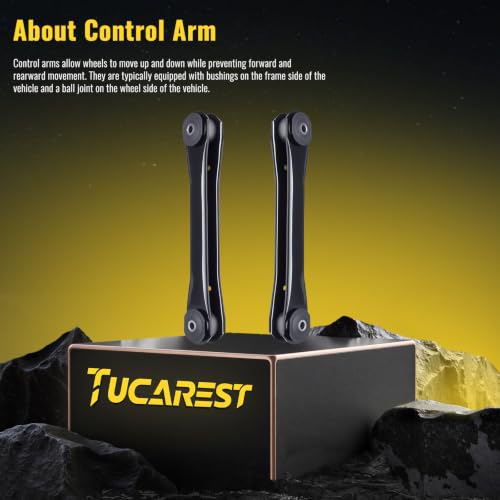 TUCAREST 2Pcs K660205 (Pair) Left Right Front Lower Control Arm Assembly Compatible With 1993 94 95 96 97 1998 Je-ep Grand Cherokee Driver Passenger Side Suspension - size: K660205 (93-98 Grand Cherokee,Front Lower)