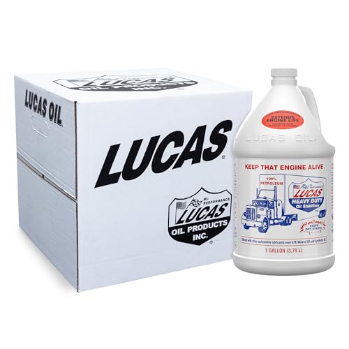 Lucas Oil 10002 Heavy Duty Oil Stabilizer - 1 Gallon (Pack of 4) - size: 1 Gallon