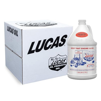 Lucas Oil 10002 Heavy Duty Oil Stabilizer - 1 Gallon (Pack of 4) - size: 1 Gallon