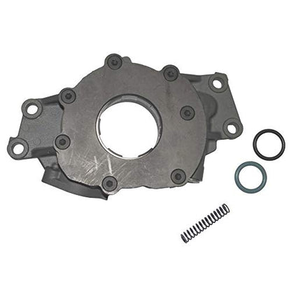 Melling Oil Pump, Wet Sump, Internal, Standard Volume, High Pressure, 7/8 in Inlet, GM LS-Series, Each