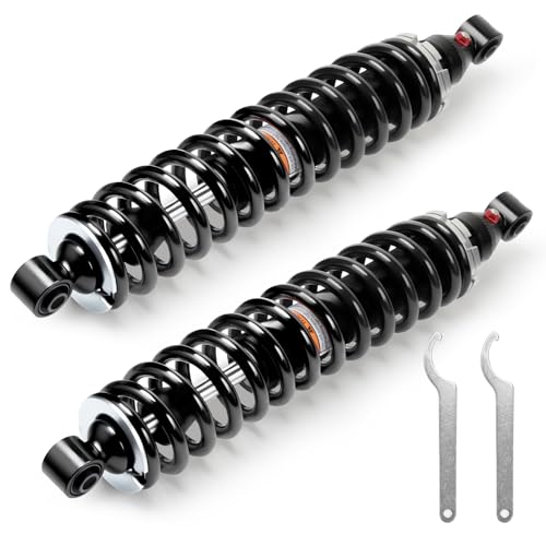 Monotube Front Shocks, Shock Absorber, Struts for Yamaha Grizzly 550 4x4 (2014), 700 4x4; OEM# 3B4-22210-00-00, 3B4-22210-01-00, 1HP-F2210-01-00; Amortiguadores para Yamaha Grizzly