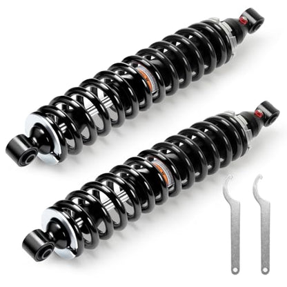 Monotube Front Shocks, Shock Absorber, Struts for Yamaha Grizzly 550 4x4 (2014), 700 4x4; OEM# 3B4-22210-00-00, 3B4-22210-01-00, 1HP-F2210-01-00; Amortiguadores para Yamaha Grizzly