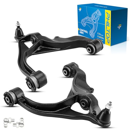 PHILTOP Front Lower Control Arms w/Ball Joint Assembly for 06-18 1500 4WD