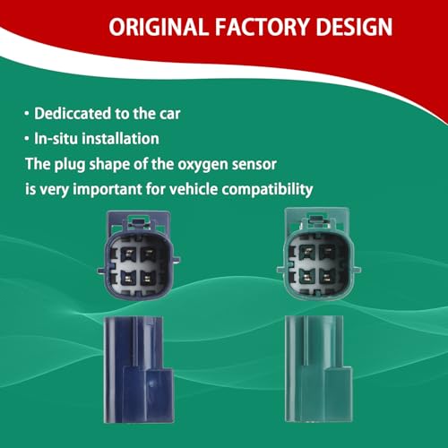 250-24403 250-24448 O2 Sensor Downstream 2PCS for Infiniti Nissan - size: (2 PCS) 250-24403 250-24448