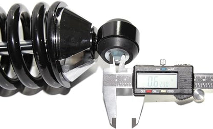 Rear Street Rod Coil Over Shock SET w/350 Pound Black Coated Springs - size: Spring Rate 350Pound