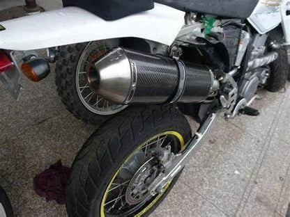 Muffler Mat muffler packing Fiberglass Exhaust muffler packing material Universal Muffler Packing for 2-Stroke 4-Stroke Motorcycle ATV Dirt Bike (SIZE 0.4 x 21.6 x 11.3 in +9" Ladder Tie Wrap Kit) - style: SIZE 0.4 x 21.6 x 11.3 in +9" Ladder Tie Wrap Kit