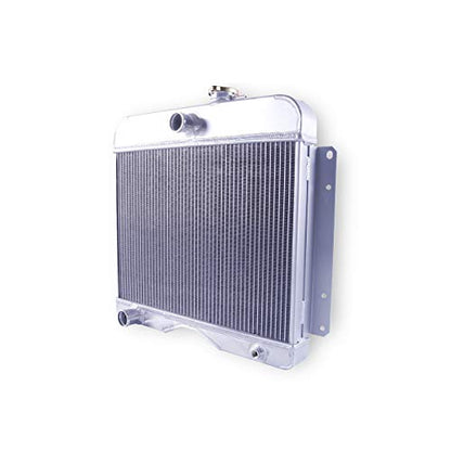 OHOB-COOL 3 Row Replacement Aluminum Radiator Replacement For 1946-1964 Jeep Willys/Station Wagon/Pickup Truck i4 i6 - size: 46-64 je ep