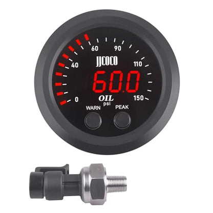Universal Oil Pressure Gauge Kit 2-1/16" (52mm) 150 PS - color: Oil Pressure Gauge