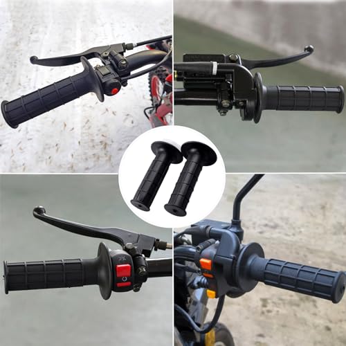 Twist Throttle Handle Grips,48" Bent Throttle Cable Replacement for 50 110 125 150 250cc Mb165 Mb200 Pit Dirt Bike Baja Warrior 200cc TaoTao Quad Honda XR200R Coleman CT200U Mini Bike Scooter