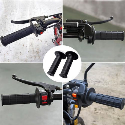 Twist Throttle Handle Grips,48" Bent Throttle Cable Replacement for 50 110 125 150 250cc Mb165 Mb200 Pit Dirt Bike Baja Warrior 200cc TaoTao Quad Honda XR200R Coleman CT200U Mini Bike Scooter
