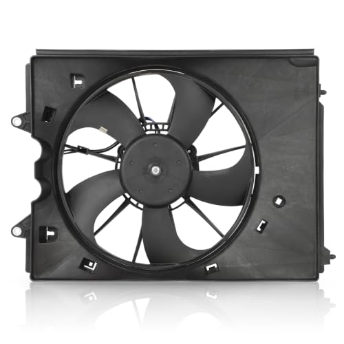 SCITOO 601490 Cooling Fan Assembly for Acura for MDX 17-20 3.0L 14-20 3.5L - size: 601490