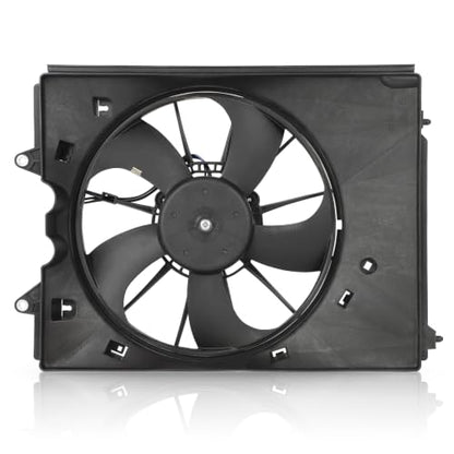 SCITOO 601490 Cooling Fan Assembly for Acura for MDX 17-20 3.0L 14-20 3.5L - size: 601490