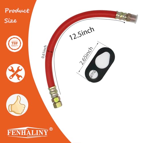 3/8 '' Oil Drain Hose STAN1438 Compatible With Tecumseh, Kohler Engines with A 3/8" Drain Port Size