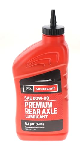 Ford Genuine Ford Fluid XY-80W90-QL SAE 80W-90 Premium Rear Axle Lubricant - 1 Quart