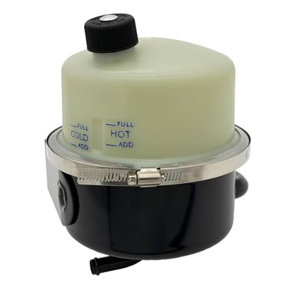 575.1138 J861036001 J86-1036-001 Power Steering Reservoir Fit for Peterbilt 379 386 387 389 567 579 587 & For Kenworth T660 T680 T800 W900 Truck Power Steering Fluid Reservoir Tank with Cap