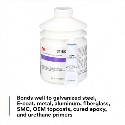3M Platinum Plus Glaze, 31180, 30 fl oz/887 mL