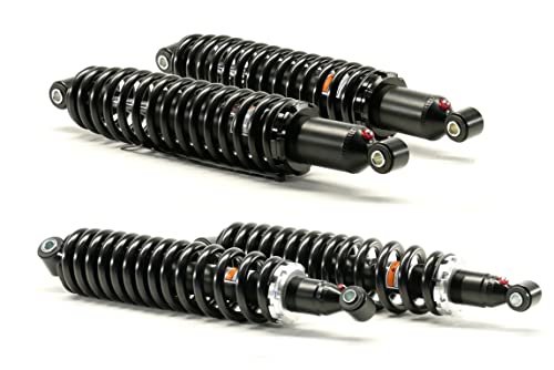 Full Set of Monotube Shocks for Yamaha Rhino 450 & 660 2005-2009, Gas-Powered, Monster Performance Parts