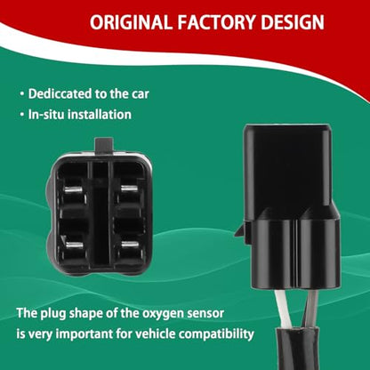 O2 Oxygen Sensor Heated Air Fuel Ratio Compatible with Kawasaki J300 KTM 1190 Adventure R Triumph Street Tiger Daytona 675 Bonneville T100 KTM Duke 690 Superduke Replace# T2204061 - size: T2204061