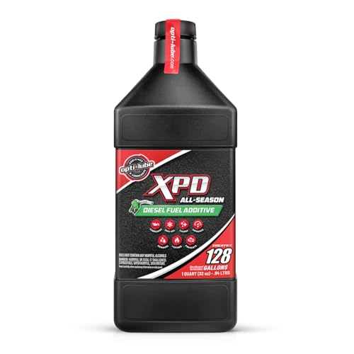 Opti-Lube XPD All-Season Diesel Fuel Additive, 1 Quart, Treats 128 Gal - size: 1 Quart