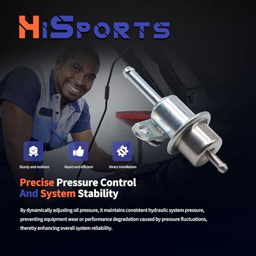 HiSport 1561067D00 Fuel Injection Pressure Regulator 1516064G00, 3.0 Bar - size: HSFPR4013
