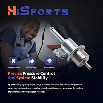 HiSport 1561067D00 Fuel Injection Pressure Regulator 1516064G00, 3.0 Bar - size: HSFPR4013