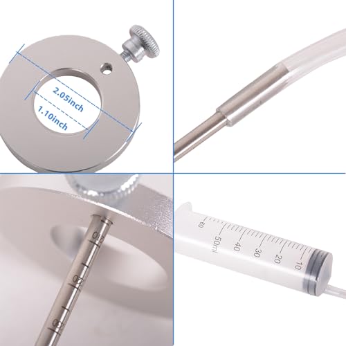 Motorcycle Fork Service Tool Kit, 3PCS Fork Maintenance Tool Set Fork Oil Level Tool, Fork Spring Compressor, and Damper Rod Bleed Tool