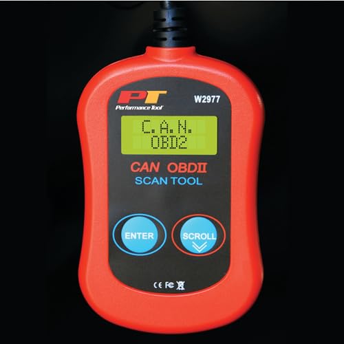 Performance Tool W2977 CAN OBD II Diagnostic Scan Tool - style: CAN OBD II Scanner Tool Basic Model