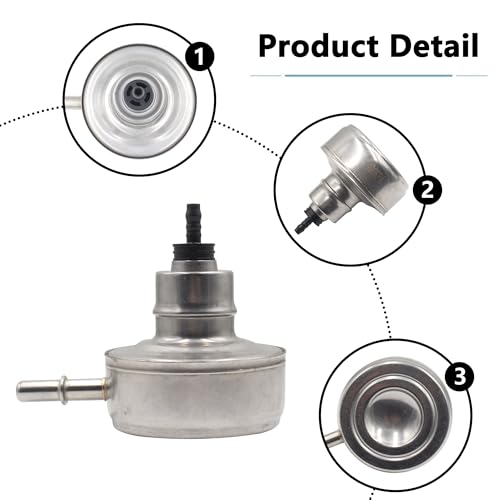 Fuel Pressure Regulator Compatible with Dodge Dakota 01-03; Ram 1500 96 99-00 02-03; Ram 1500 LT 1997; Ram 2500 3500 96-03; Ram 1500 97-98 2001 Replace OE 5G1111 4798825 4798825AB