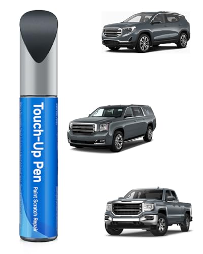 Stealth Gray Metallic WA928L Touch Up Paint Pen Compatible with GMC– DIY Car Paint Scratch Repair Kit, Automotive Paints, Exact Color Match for Scratches, Rust & Chip Repair - color: Stealth Gray Metallic