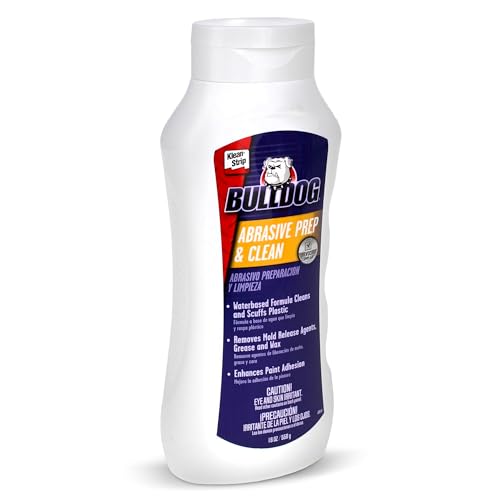 Klean-Strip Bulldog Abrasive Prep & Clean, Advanced Emulsion Degreaser Paste, Enhances Paint Adhesion, 16oz