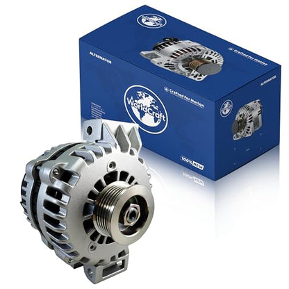 WorldCraft 12V 150A CW 6-Groove Heavy Duty Alternator for Buick - size: 15200110