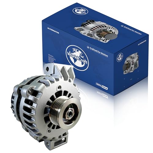 WorldCraft 12V 150A CW 6-Groove Heavy Duty Alternator for Buick - size: 15200110