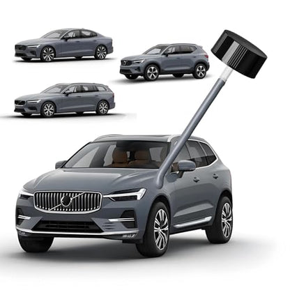 728 Thunder Grey Touch Up Paint Compatible with Volvo - color: 728 Thunder Grey