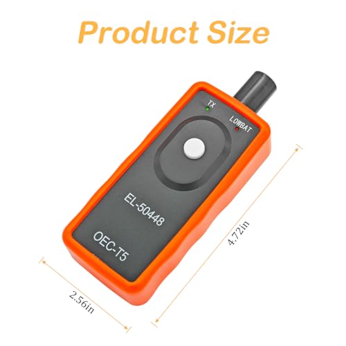 Bittwee EL-50448 TPMS Relearn Tool, Auto System Programming Training, OEC-T5 for Most Vehicles, Automotive Tire Pressure Monitoring System Sensor Activation Reset Tool