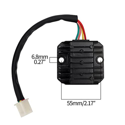 Rectifier 4 Wires Voltage Regulator Replacement