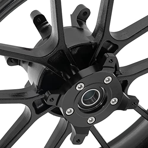 TOFR 17"x4.25" Rear Wheel Rim Cush Drive for Honda CRF250R 2004-2013 - color: Black, size: Rear 02-12
