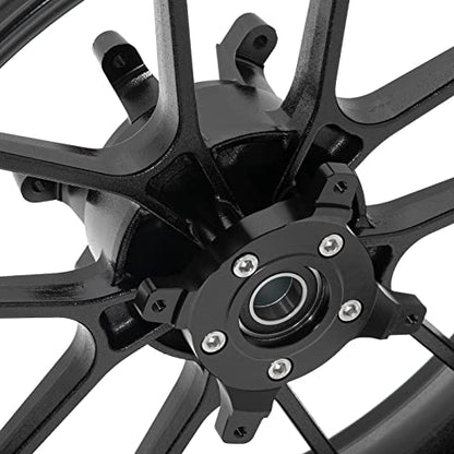 TOFR 17"x4.25" Rear Wheel Rim Cush Drive for Honda CRF250R 2004-2013 - color: Black, size: Rear 02-12