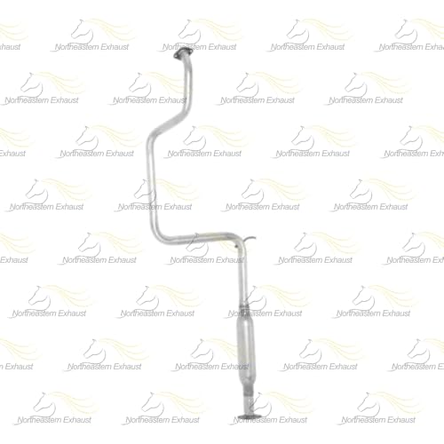 Northeastern Exhaust | Direct Fit Exhaust Resonator Pipe Compatible for 1997-1998 Nissan 200SX 1.6L and 1996 Nissan 200SX 2.0L | Free Gaskets Included | Automotive Replacement Part