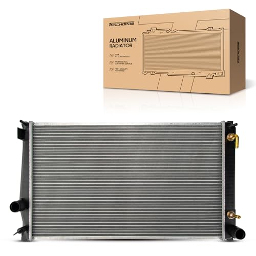 Torchbeam Car Aluminum Core Radiators Compatible with 2006 2007 2008 2009 2010 2011 2012 2013 2014 2015 2016 R-AV4 GAS (w/internal Transmission Oil Cooler; w/o Towing Package; Japan Built) - size: 12-13 Toyota RAV4