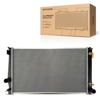 Torchbeam Car Aluminum Core Radiators Compatible with 2006 2007 2008 2009 2010 2011 2012 2013 2014 2015 2016 R-AV4 GAS (w/internal Transmission Oil Cooler; w/o Towing Package; Japan Built) - size: 12-13 Toyota RAV4