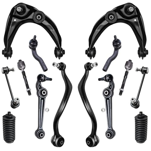 Detroit Axle - Front End 14pc Suspension Kit for 2003-2008 Mazda 6 - size: 80351-14/14PC