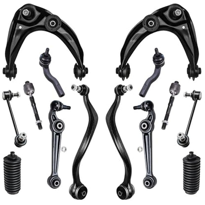 Detroit Axle - Front End 14pc Suspension Kit for 2003-2008 Mazda 6 - size: 80351-14/14PC