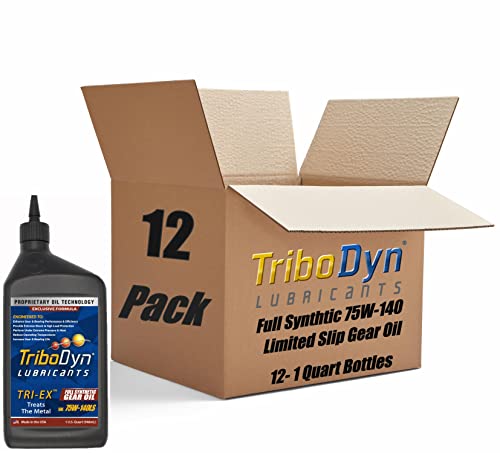 75W-140 Limited Slip Gear Oil with Friction Modifier -12 Quarts - color: 75W-140, size: 12 Quart Case